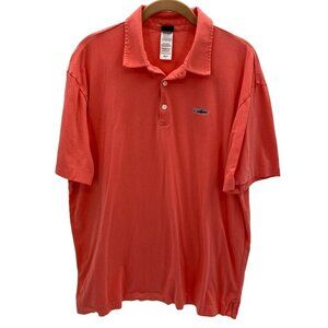 Patagonia Coral Short Sleeve Polo Shirt Men's Size L